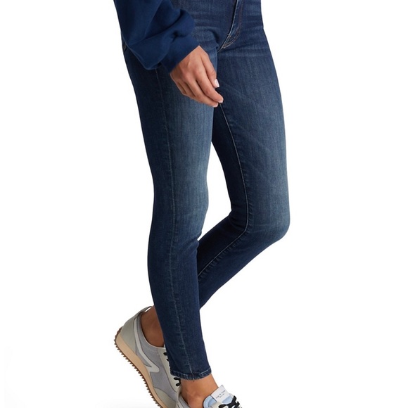 MOTHER Looker Clean Sweep High Waisted Jeans - Picture 3 of 12